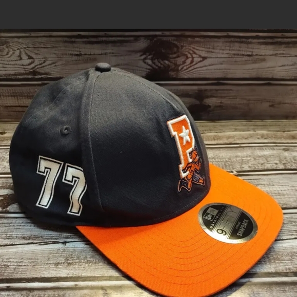 New Era 59Fifty Play Cloths 77 P Star Snapback hat. 2018 One Size - Picture 2 of 7